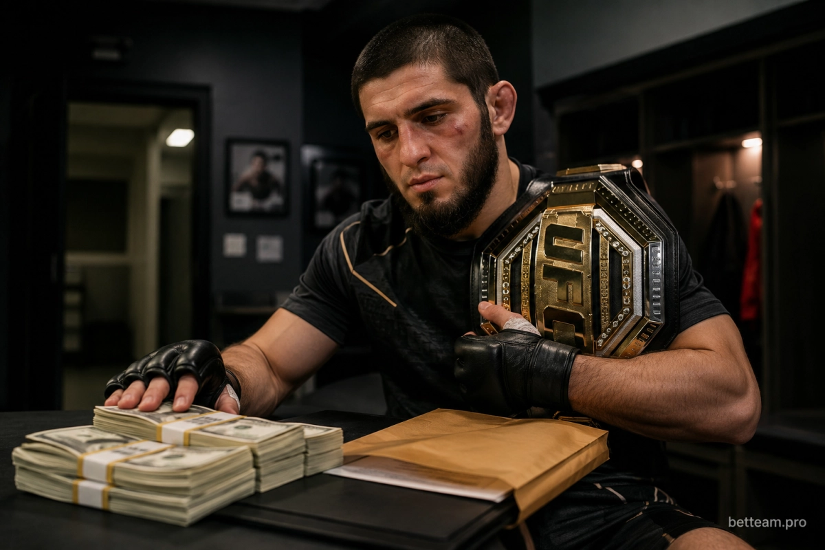 Предыдущие раскрытые выплаты Ислама Махачева в UFC