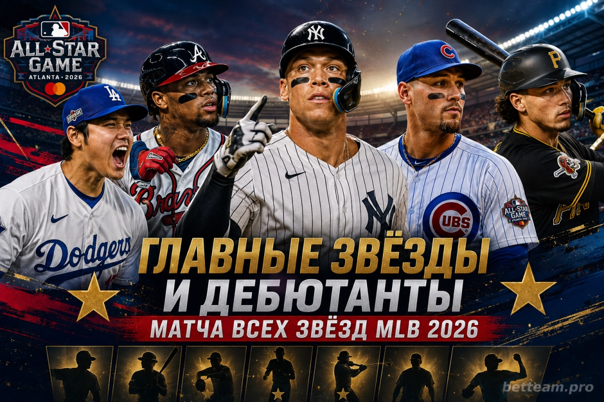 Главные звёзды и дебютанты Матча всех звёзд MLB 2026