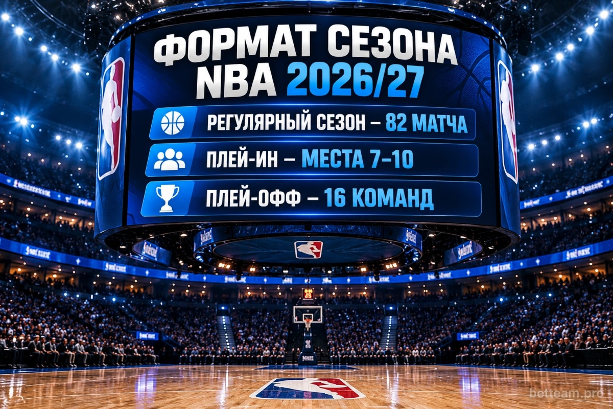 Формат сезона NBA: регулярный чемпионат, плей-ин и плей-офф