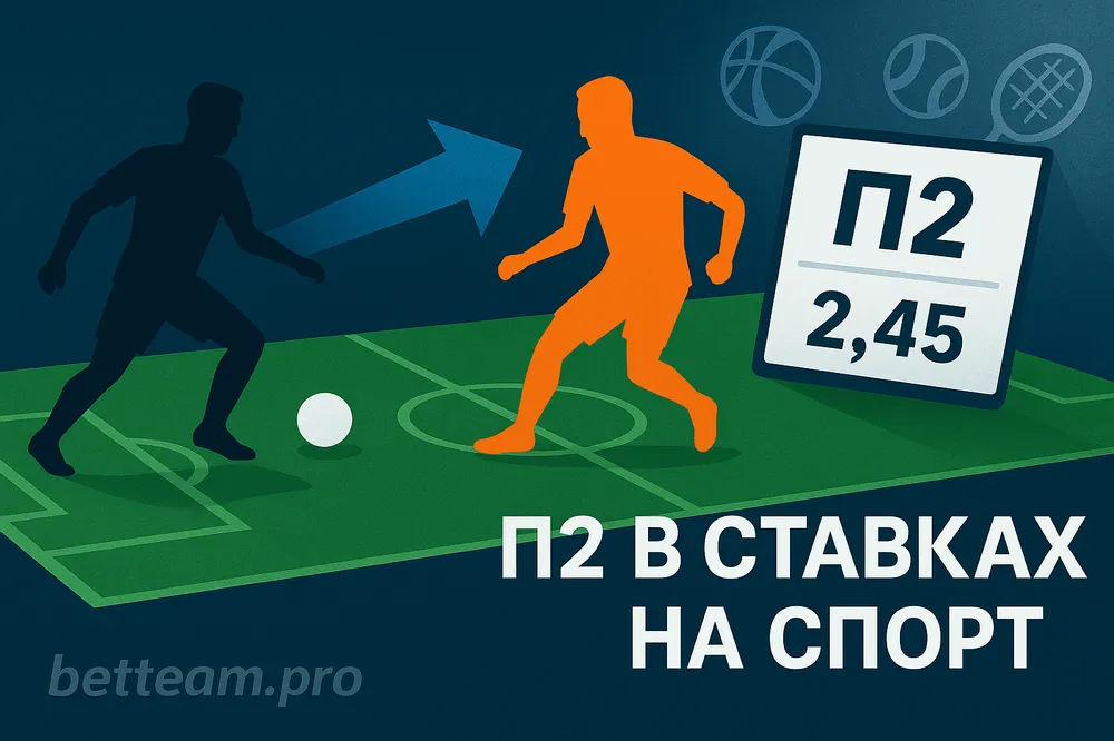 П2 в ставках на спорт