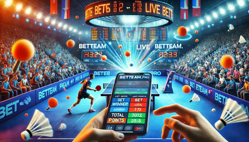 Ставки на настольный теннис на Betteam.pro