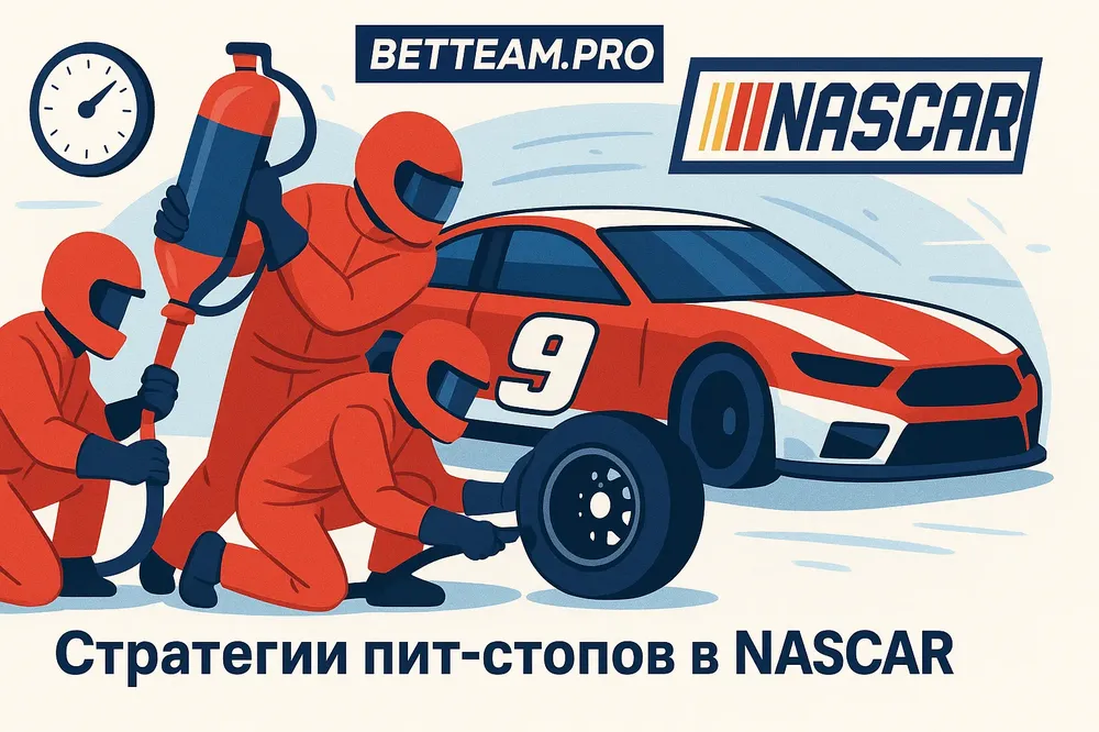 Стратегии пит-стопов в NASCAR