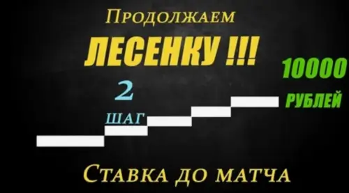 Выбор событий для лесенки