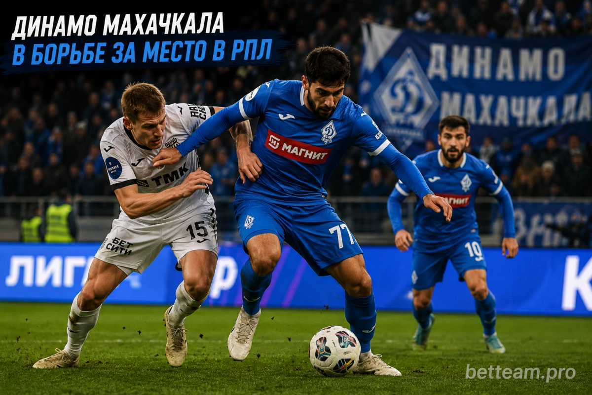 Динамо Махачкала в борьбе за место в РПЛ