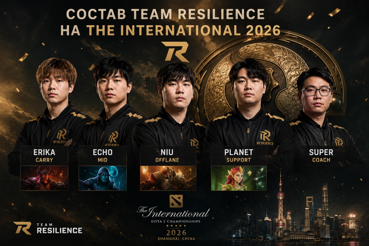 Состав Team Resilience на The International 2026