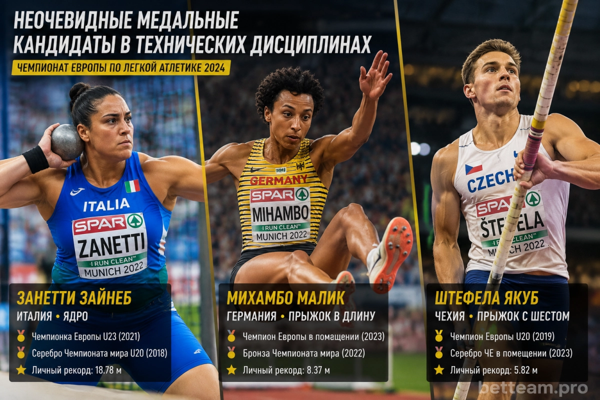 Неочевидные медальные кандидаты в технических дисциплинах