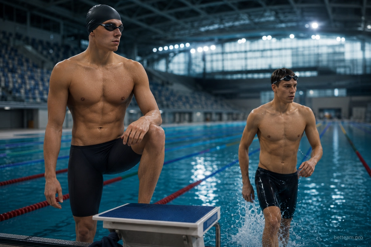 Йоханнес Либманн и Йере Хрибар перед чемпионатом Европы по плаванию 2026