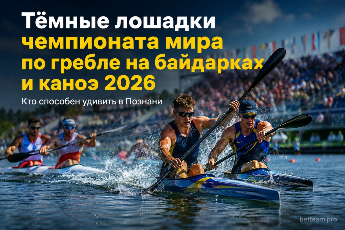 Тёмные лошадки ЧМ-2026 в гребле на каноэ