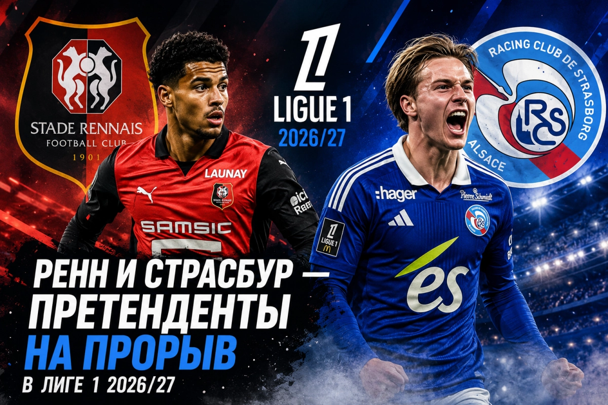 Ренн и Страсбур &mdash; претенденты на прорыв в Лиге 1 2026/27
