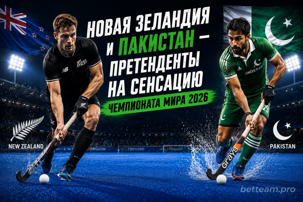 Новая Зеландия и Пакистан &mdash; претенденты на сенсацию чемпионата мира 2026