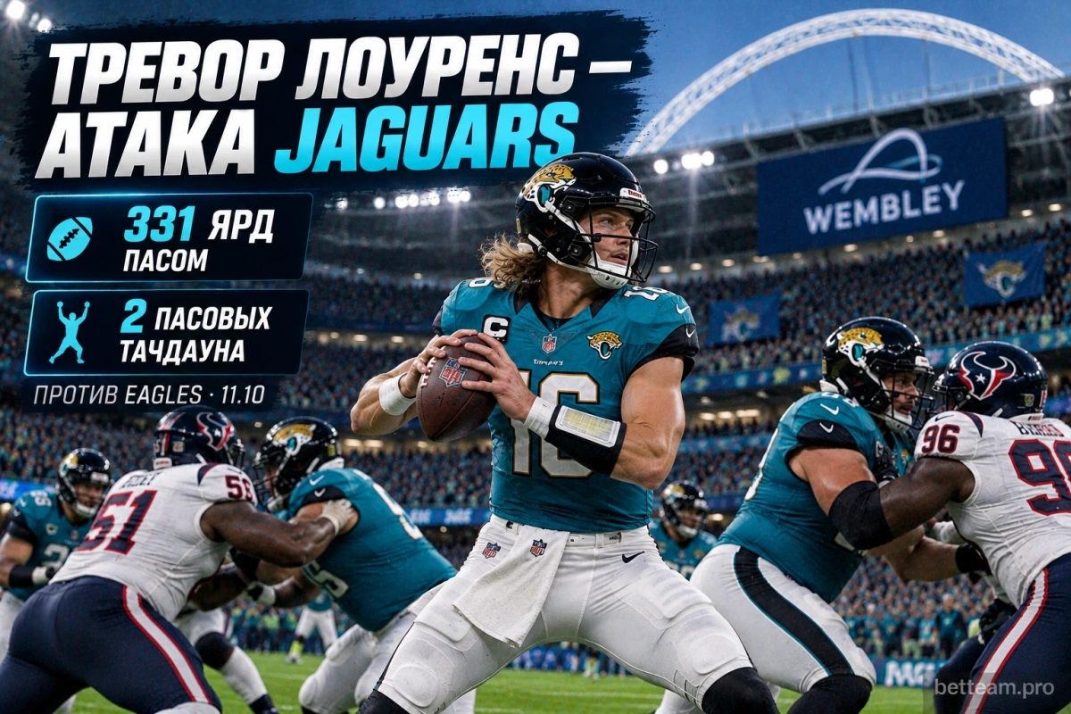 Trevor Lawrence и нападение Jacksonville Jaguars