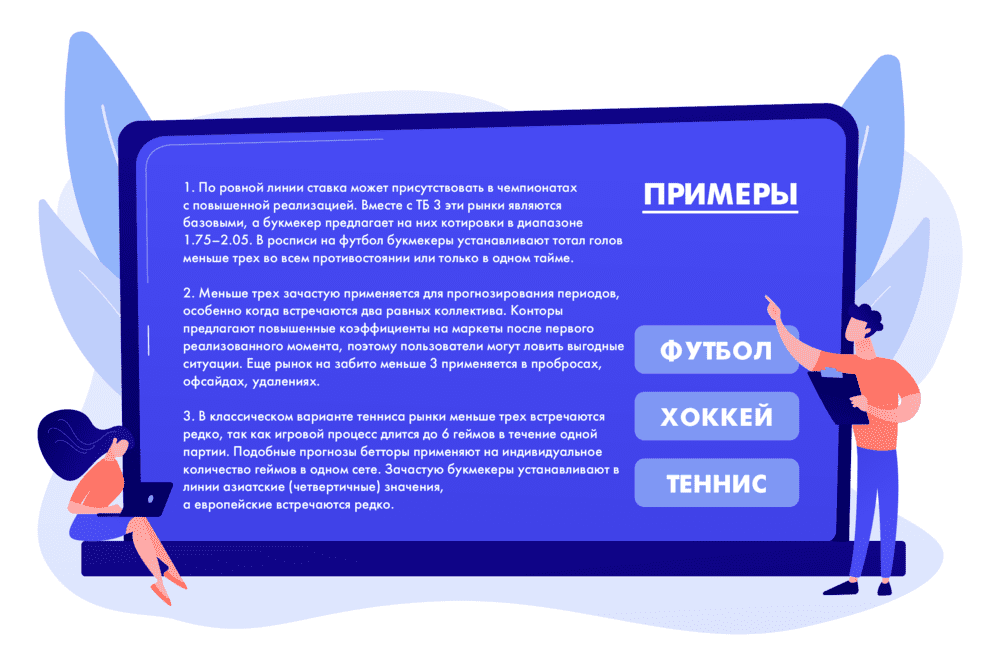 Тотал меньше 3 (ТМ 3) - Betteam.pro