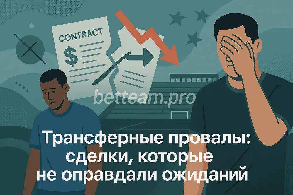 Трансферные провалы: сделки, которые не оправдали ожиданий