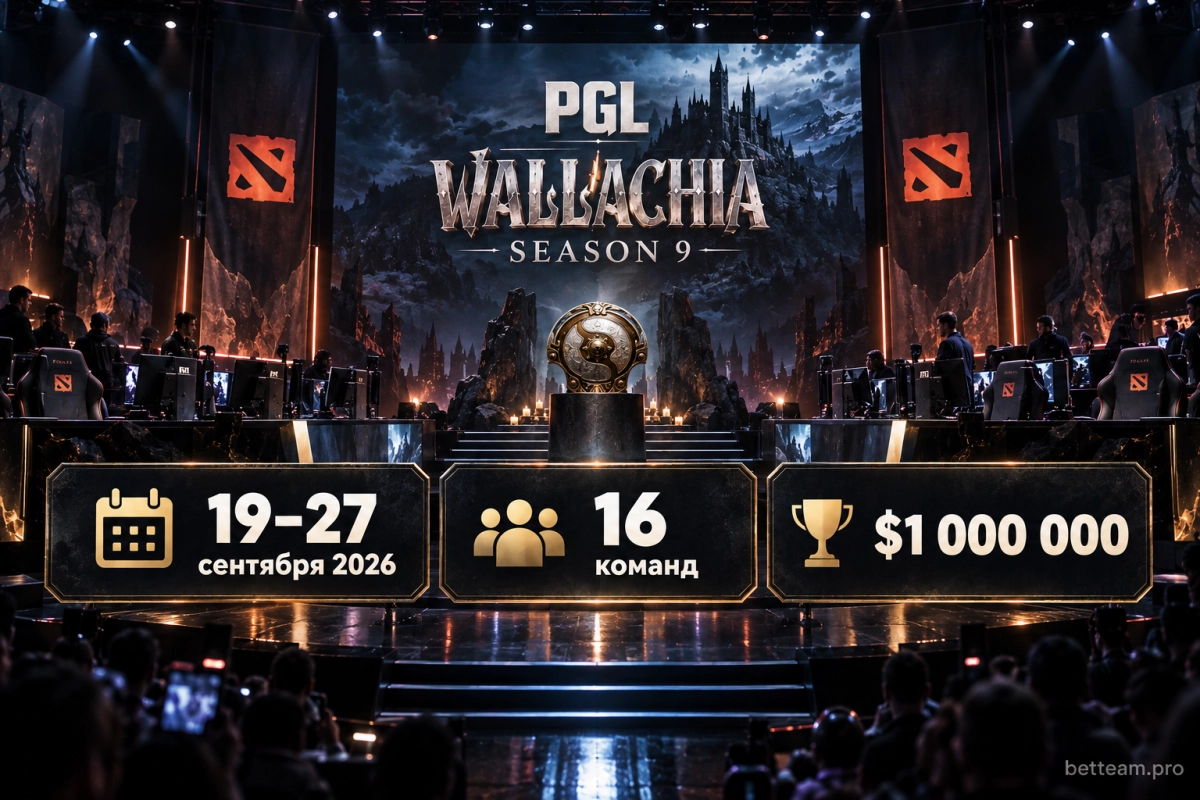 PGL Wallachia Season 9 после The International 2026: старт нового сезона