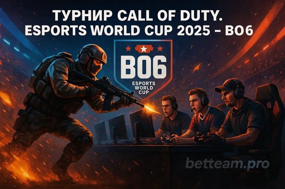 Турнир Call of Duty. Esports World Cup 2025 - BO6 на Betteam.pro