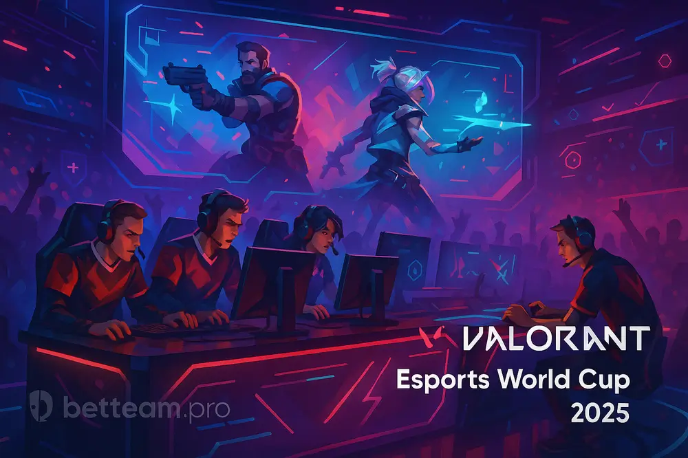 Турнир VALORANT. Esports World Cup 2025 на Betteam.pro