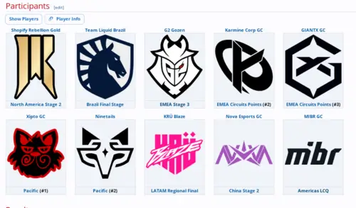 Участники турнира VALORANT Game Changers