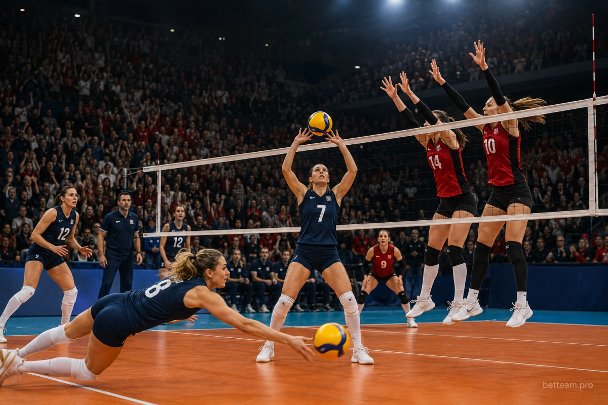 Борьба сборных за выход в плей-офф чемпионата Европы по волейболу 2026