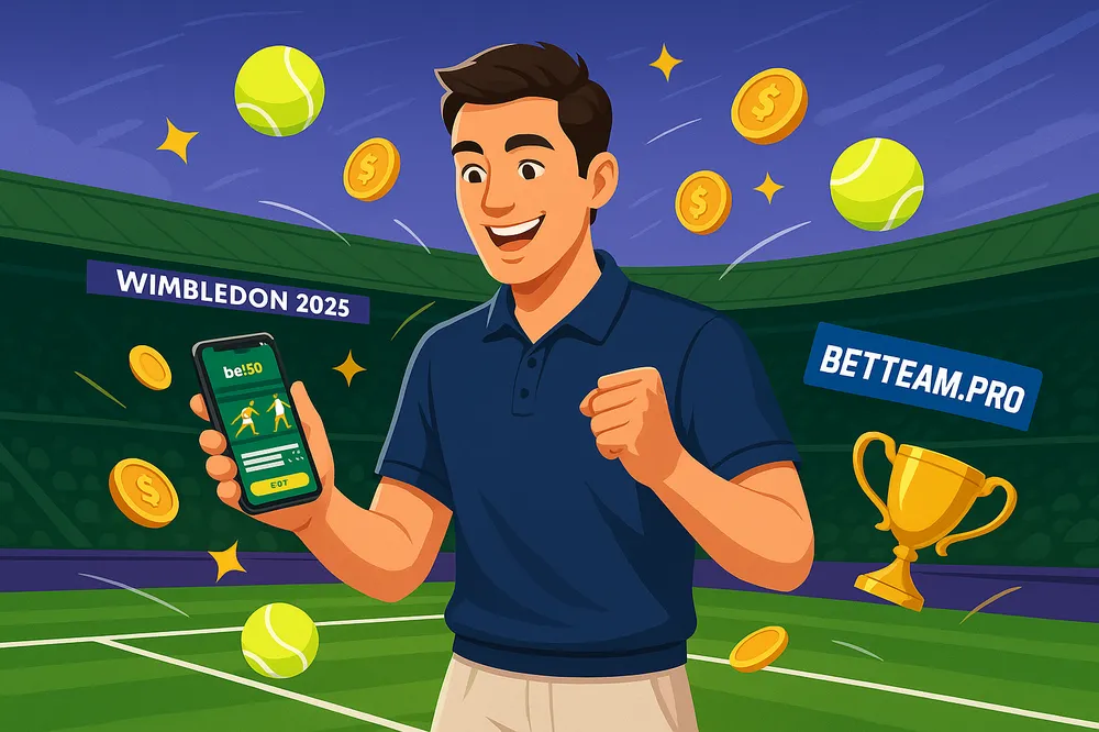 Уимблдон 2025: самый престижный турнир на траве на Betteam.pro