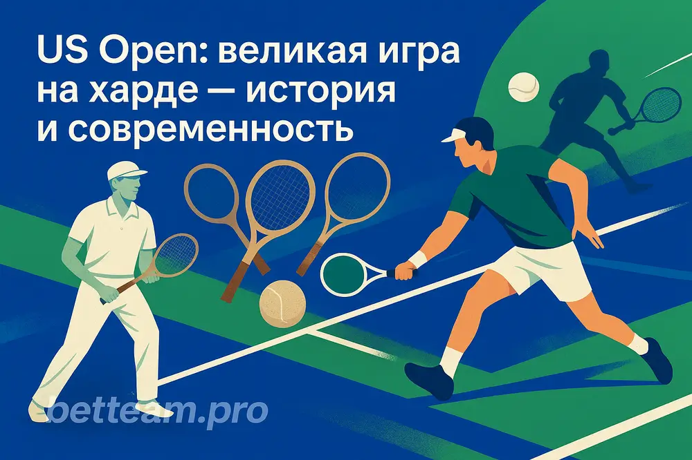US Open: великая игра на харде — история и современность