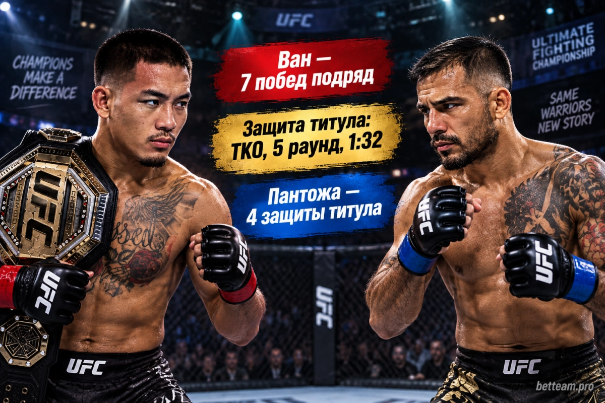 Ключевые факторы боя Ван &mdash; Пантожа на UFC 331