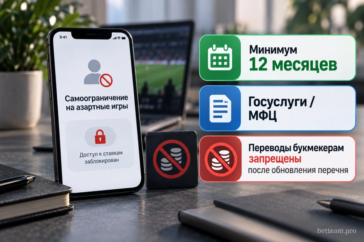 Самоограничение и отказ от азартных игр через ЦУПИС