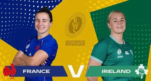 Сравнение составов Франции и Ирландии перед женским Кубком шести наций 2026