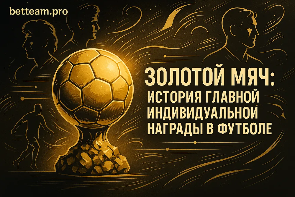 Золотой мяч: история главной индивидуальной награды в футболе на Betteam.pro