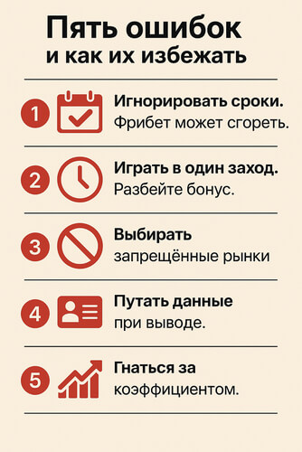 Ошибки бонусов Винлайн