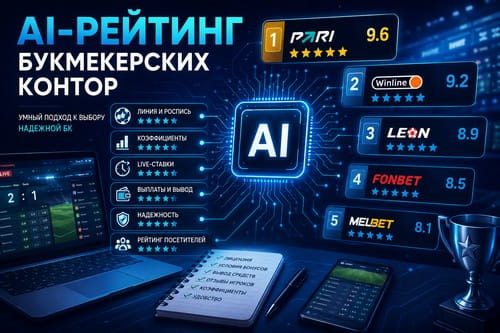 AI-рейтинг букмекерских контор