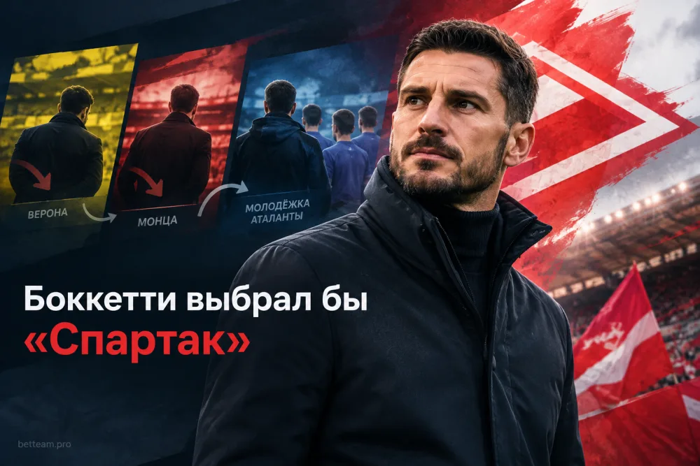 Боккетти выбрал бы «Спартак»: как сложилась тренерская карьера итальянца