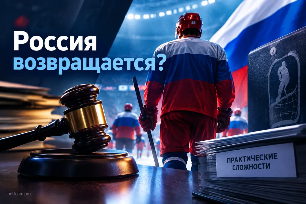 CAS обязал ИИХФ допустить сборные России: что может затянуть возвращение