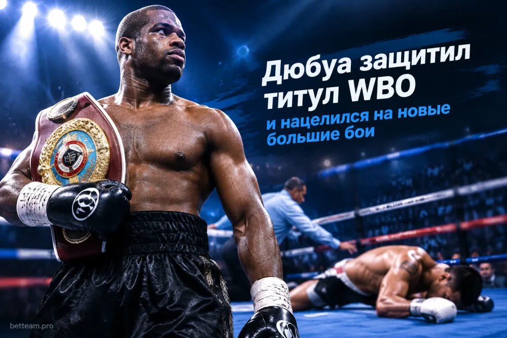 Даниэль Дюбуа за пять минут защитил титул WBO и нацелился на новые большие бои