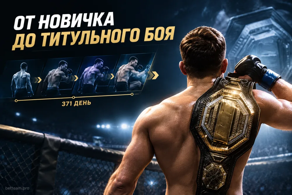 Джош Хокит получил титульный бой UFC спустя 371 день после дебюта