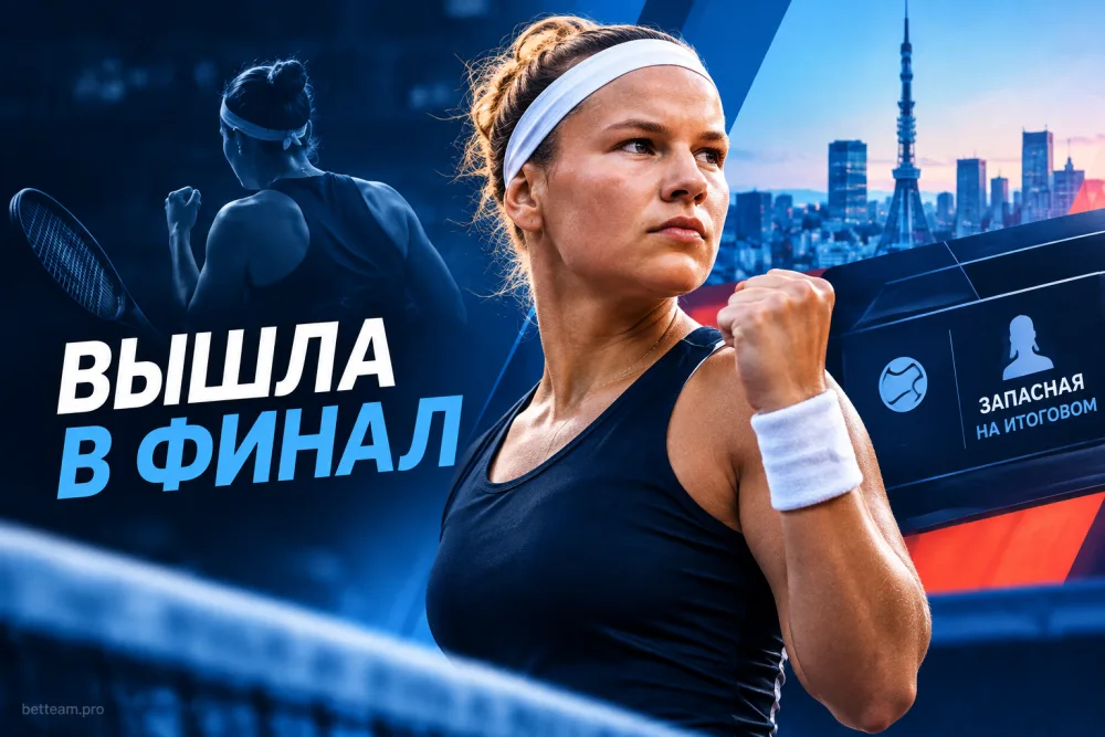 Диана Шнайдер вышла в финал Токио и получила статус запасной на Итоговом
