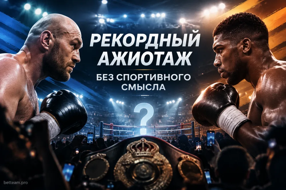 Фьюри — Джошуа: рекордный ажиотаж вокруг боя без спортивного смысла