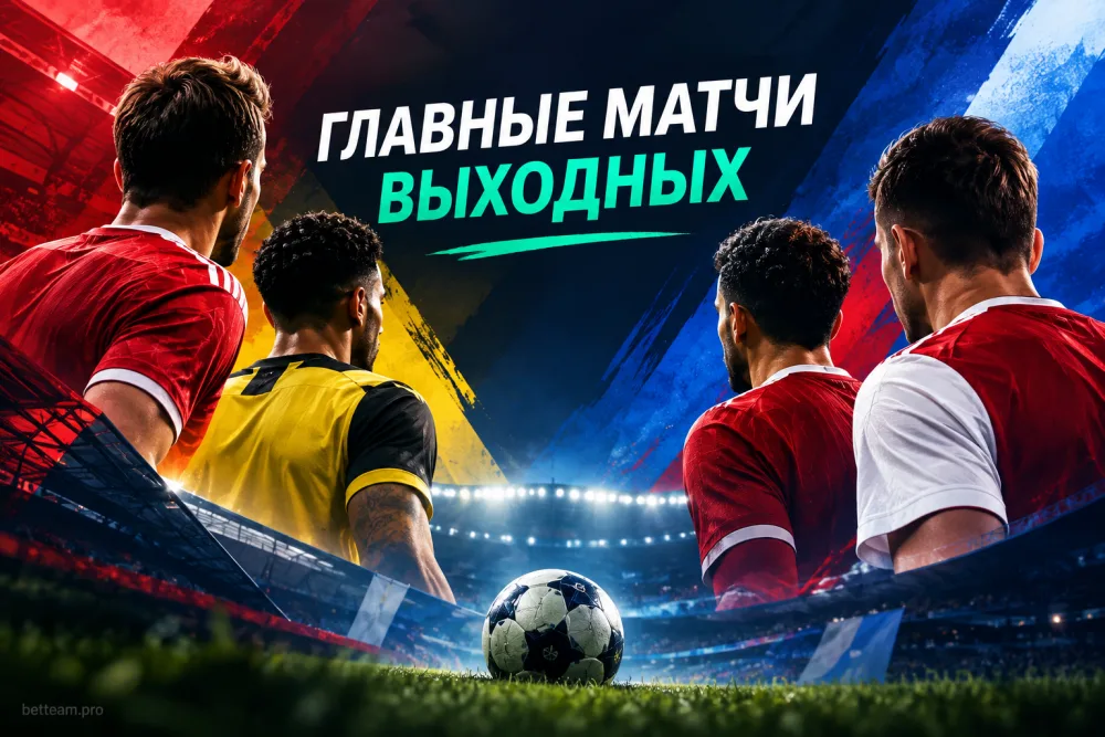 Главные матчи футбольных выходных: «Бавария» — «Боруссия» и не только