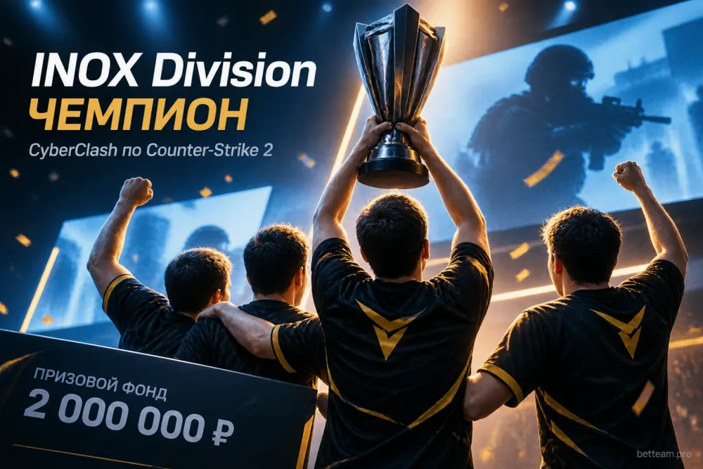 INOX Division завоевала титул чемпиона CyberClash по Counter-Strike 2
