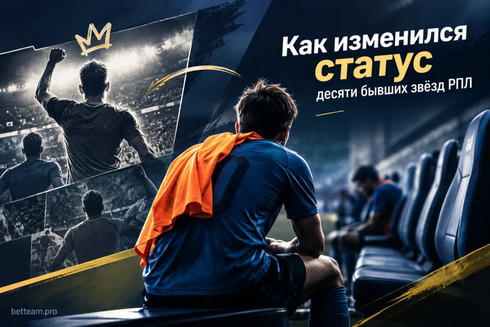 Как изменился статус десяти бывших звёзд РПЛ