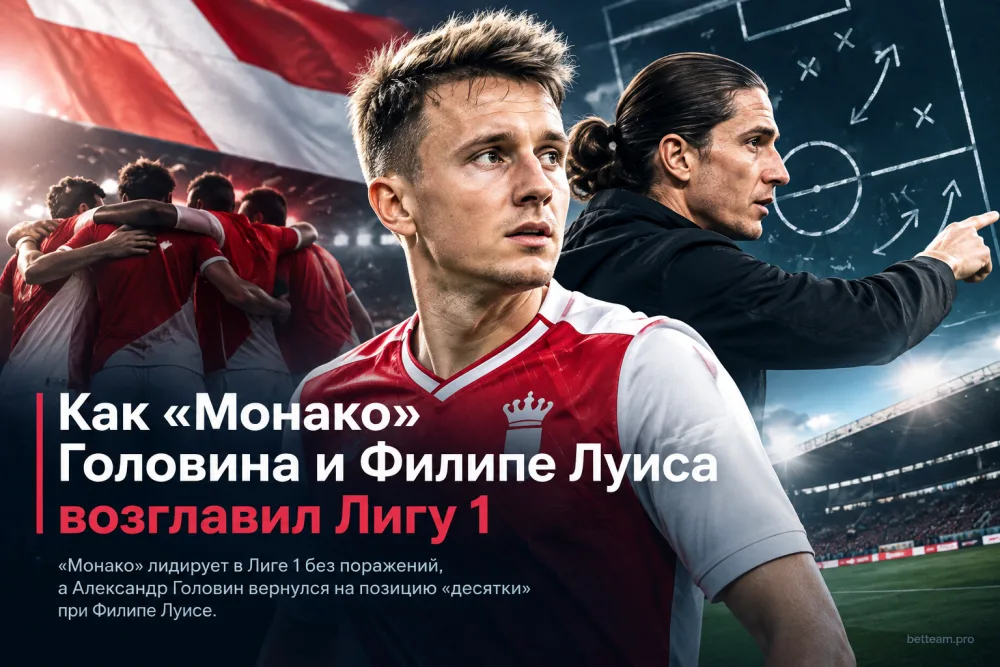 Как «Монако» Головина и Филипе Луиса возглавил Лигу 1