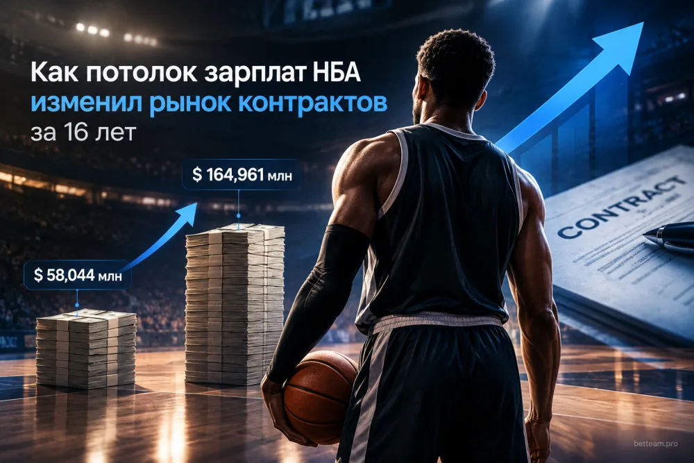 Как потолок зарплат НБА изменил рынок контрактов за 16 лет