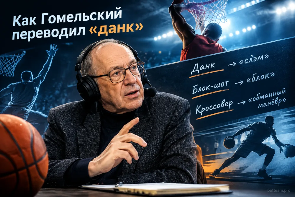Как Владимир Гомельский переводил «данк» и объяснял баскетбол