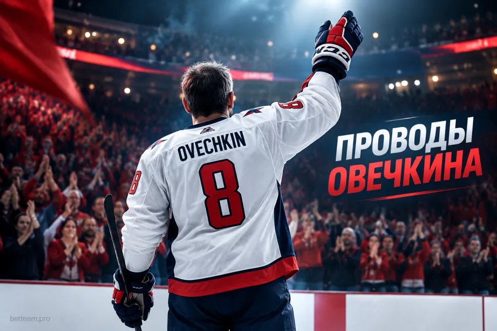 «Каролина» проводила Овечкина стоячими овациями в последнем матче в Роли
