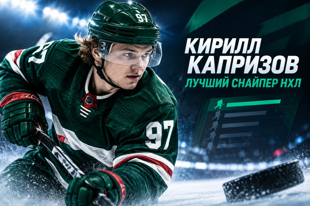Кирилл Капризов забил 10-й гол и стал лучшим снайпером НХЛ