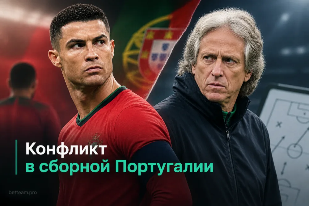 Криштиану Роналду рассказал о конфликте с Жорже Жезушем в сборной Португалии