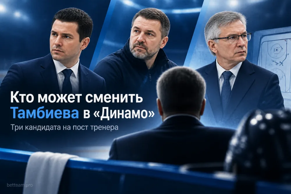 Кто может сменить Тамбиева в «Динамо»: три кандидата на пост тренера