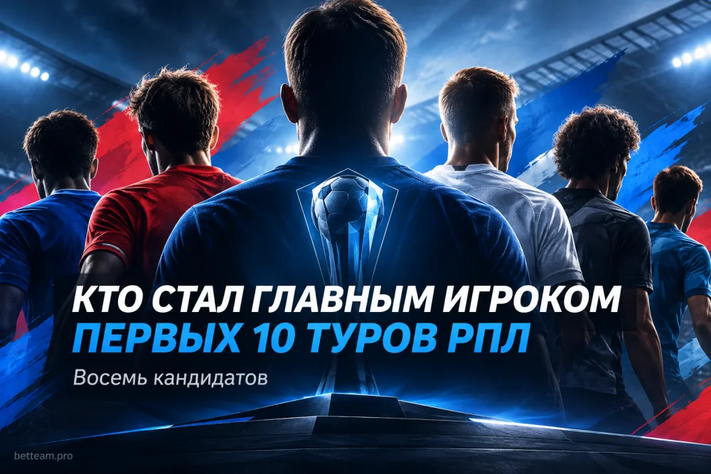 Кто стал главным игроком первых 10 туров РПЛ: восемь кандидатов