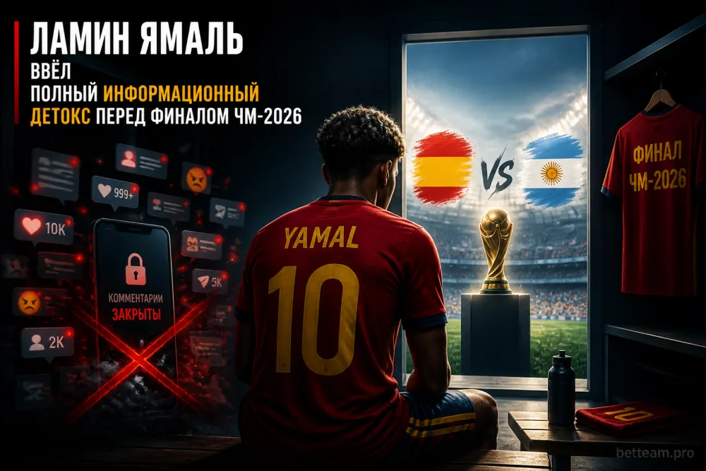 Ламин Ямаль ввёл полный информационный детокс перед финалом ЧМ-2026