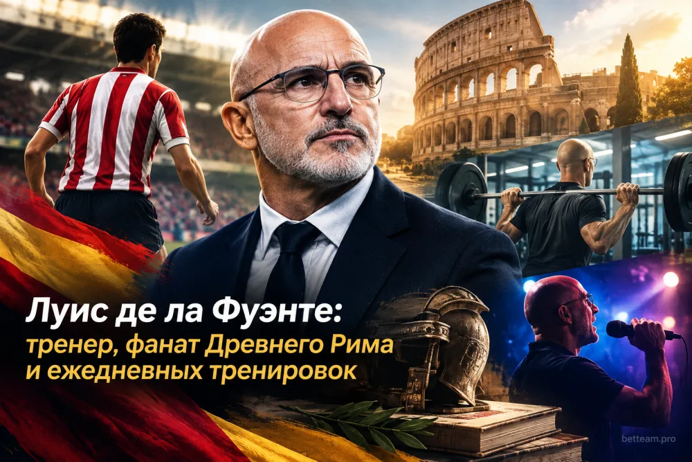 Луис де ла Фуэнте: тренер, фанат Древнего Рима и ежедневных тренировок