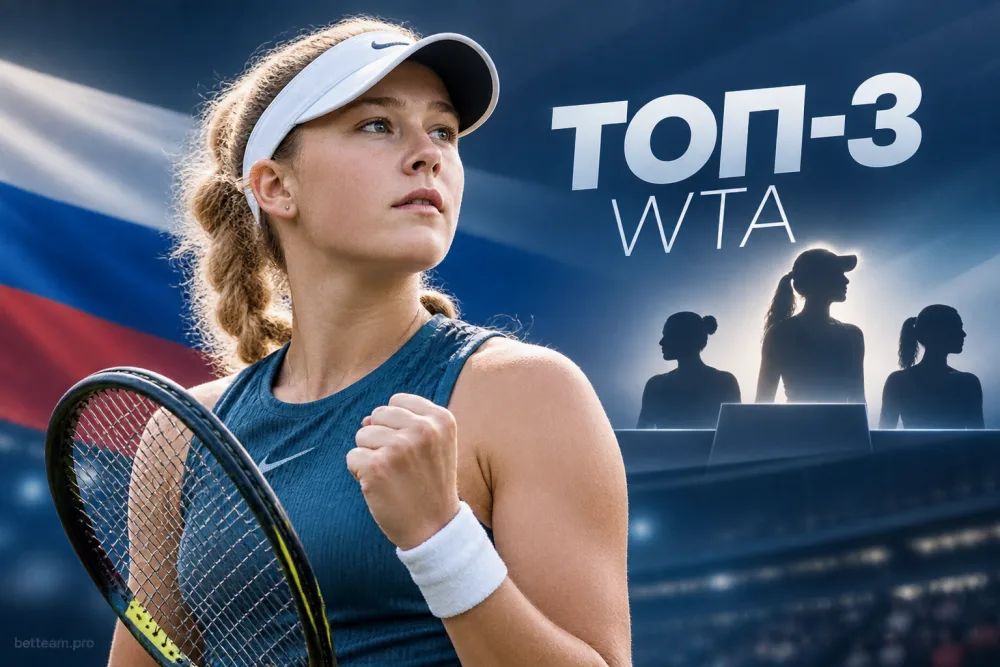 Мирра Андреева войдёт в топ-3 WTA восьмой россиянкой
